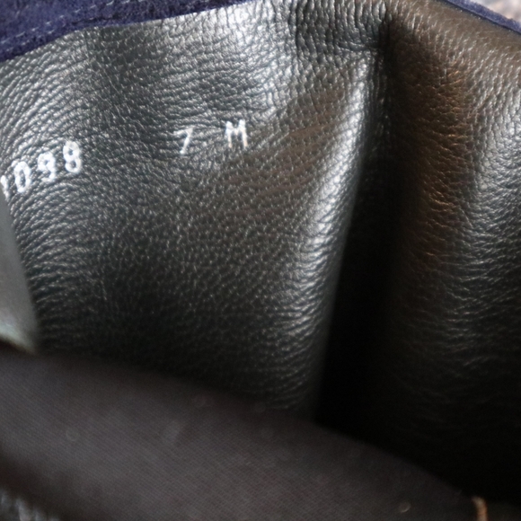 Stuart Weitzman blue suede over the knee boots - Picture 7 of 13